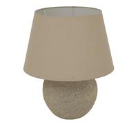 Hill Interiors Tuscan Table Lamp (UK Plug) - Grey - One Size - Grey - 100% Mixed