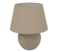 Hill Interiors Tuscan Table Lamp (UK Plug) in Grey Hill Interiors Grey