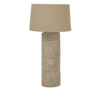 Hill Interiors Tuscan Tall Table Lamp (UK Plug) in Grey Hill Interiors Grey