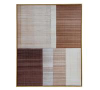 Hill Interiors Umbora Hand-Painted Framed Canvas Print - Multicoloured - One Size - Multicoloured - 100% Mixed
