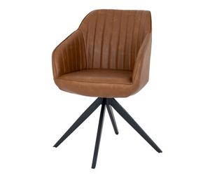 Hill Interiors Uppsala Tan Upholstered Chair With Contemporary Design