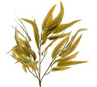 Hill Interiors Variegated Eucalyptus Artificial Flower Spray Green (One Size)