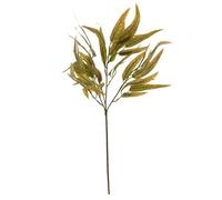 Hill Interiors Variegated Long Leaf Eucalyptus Spray Artificial Flower - Plastic - L75 X W75 X H75 Cm - Green