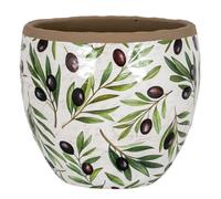 Hill Interiors Verdal Olive Large Decorative Indoor Outdoor Planter