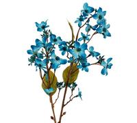 Hill Interiors Vernicia Fordii Artificial Flower Spray in Blue Hill Interiors Blue