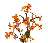 Hill Interiors Vernicia Fordii Artificial Flower Spray Orange (One Size)