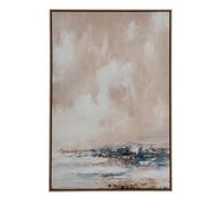Hill Interiors Veydra Hand Painted Canvas In Frame - Wood - L3 X W50 X H120 Cm - Multi-Coloured