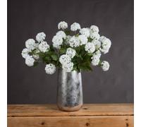 Hill Interiors Viburnum Opulus White Faux Plant