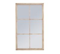 Hill Interiors Washed Wood Large Window Mirror