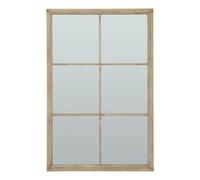 Hill Interiors Washed Wood Xl Window Mirror