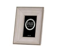 Hill Interiors White Washed Wood Photo Frame - White - White - 4x6