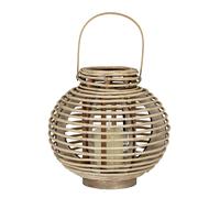 Hill Interiors Willow Round Lantern - Brown - One Size - Brown