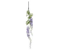 Hill Interiors Wisteria Spray Christmas Decoration - Green/Purple - Green/Purple - 180cm