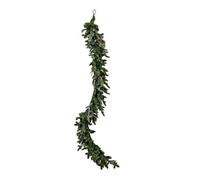 Hill Interiors Woodland Pine Garland With Pinecones - Plastic - L30 X W30 X H180 Cm - Green