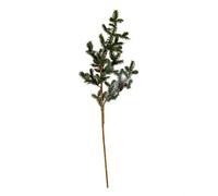 Hill Interiors Woodland Pine Tall Stem With Pinecones - Plastic - H90 Cm - Green