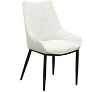 Hill Interiors Zephra Dining Chair In White White