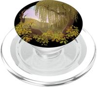 Hill Landscape with Tree Weeping Willow PopSockets PopGrip for MagSafe