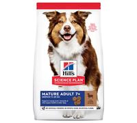 Hill’s Science Plan Mature Adult 7+ Medium with Lamb & Rice - Economy Pack: 2 x 14kg