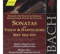 Hill Sitkovetsky - Bach: Sonatas for Violin & Harpsichord, BWV 1014-1019 (Edition Bachakademie Vol 122) /Sitkovetsky · Hill