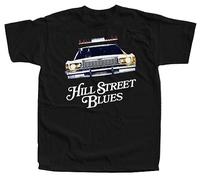 Hill Street Blues V4 Movie Poster DTG Print Men T Shirt Black 3XL