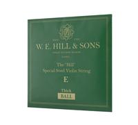 W E Hill & Sons E-String for Violin. Steel E String. Strong/Thick. Ball End.