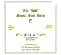 Hill Violin Steel E- Thin String