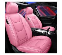 HILLAR Car Chair Covers For Nissan For Qashqai For Note For X-trail For Leaf For Teana For Tiida For Almera Universal Car Seat Covers Car Seat Covers Full Set(Pink Front)