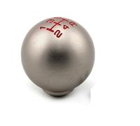 HILLAR Car Gear Stick Knob for Fit for Civic for City FD2 FN2 EP3 Type R DC2 DC5 AP1 AP2 S2000 F20C Shifter Lever Handle Ball Gear Shift Knob(Silver 5speed)