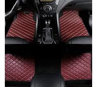 HILLAR Car Leather Floor Mats for Fi-at Panda Coupe Punto Ulysse Brava Barchetta Marea(RHD) Waterproof anti-slip easy to clean Carpet Mat Auto Styling Accessories,2