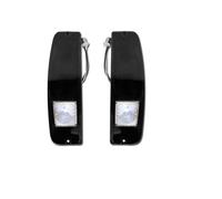 HILLAR Car Rear Tail Light 2pc For For Econoline E100/200/300 F100/250/350 For Bronco Tail LightBrake LampsBackup Lights Taillight LED(Gray Lens)