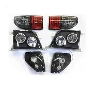 HILLAR Car Rear Tail Light For Toyota For Prado For Lc90 For Fj90 2700 3400 1997-2002 Front Rear Lights Lamp Exterior Auto HeadLamps Tail Lamps(6pcs a set)
