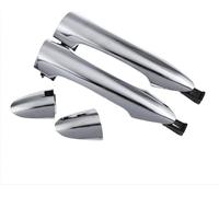 HILLAR Door Outer Handle for Kia for Picanto for Morning 2011-2016 Front Rear Left Right Driver Exterior Door Handle 826511Y000,826611Y000(Chrome 2*Rear Left Right)