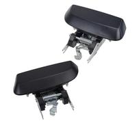 HILLAR Door Outer Handle for Nissan for Pathfinder 2002-2012 Car Rear Exterior Outside Door Handle Left Or Right Side 82607-EA502 82606-EA502(1 Pair Black)