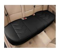 HILLAR Four Seasons Universal Car Seat Cover Set PU Leather Breathable Seat Cushion Protector Anti-slip Car Seat Cover(1*rear black)