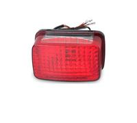 HILLAR Motorcycle Tail light For Banshee For Grizzly For Kodiak For Big For Bear For Wolverine For Rhino ATV LED/Halogen Red Tail Light Rear Brake Stop Lamp Brake Tail Light(1pc Halogen Red)