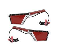 HILLAR Motorcycle Tail light For Goldwing GL1800HP GL 1800 2006-2017 LED Rear Turn Signals Passenger Armrest Decoration Light Brake Tail Light(Red)