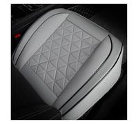 HILLAR Universal Chair Pad Mat Front Car Seat Cover PU Leather Cushion Automobiles Protector Car Seat Cover(Gray)