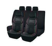 HILLAR Universal Sport Seat Car Covers 5D Design Breathable Mesh BK Cloth Car Seat Covers Cushion Car Seat Cover(AD9433 Set)