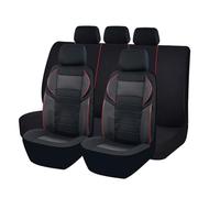 HILLAR Universal Sport Seat Car Covers 5D Design Breathable Mesh BK Cloth Car Seat Covers Cushion Car Seat Cover(AD9432 Set)