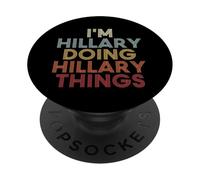 Hillary Name Hillary Personalized Name First Given PopSockets Adhesive PopGrip