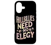 Hillbillies Need No Elegy Groovy Design Case for iPhone 17