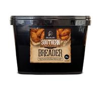 HillBillies Southern Style Breader - 10kg Bulk Tub - Classic Crispy Fried Chicken Coating - Fully Seasoned Professional Breader for Tenders, Burgers & Wings