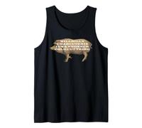 Hillbilly Charcuterie It's a Redneck Cold Cut Thing Red Neck Tank Top