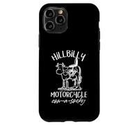 Hillbilly Motorcycle Cow-N-Socky Redneck Backwoods Case for iPhone 11 Pro