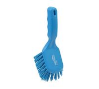 Hillbrush Short Handled Stiff Brush Blue (254mm)