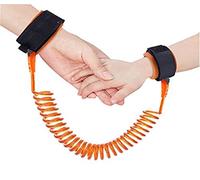 Hillento Baby Child Anti Lost Safety Wrist Link Harness Strap Rope Leash Walking Hand Belt for Toddlers, Kids(2.5m Orange)