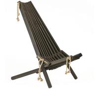 Hillerstorp - Ecochair Lounge Chair Oiled Pine, Black - Black