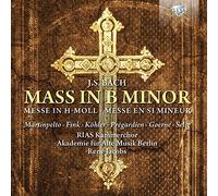 RIAS KAMMERCHOR - AKADEMIE FUR ALTE MUSIK BERLIN - J S BACH - MASS IN B MINOR (2 CD)