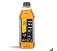 Hillfarm Extra Virgin Cold Pressed Rapeseed Oil | Rich in the 3 Omega's | Golden in Colour | Buttery in Taste | Fry | Roast | Dress & Bake | 2L