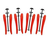 HILLHOME 4 Pack Boot Tree Shaft Boots Shapers for Knee High Tall Boots Spring Loaded Adjustable Great Support Form Shaping Inserts for Womens and Mens Shoes (Red)